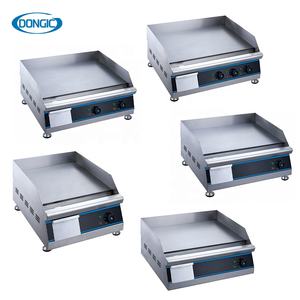 Grill électrique commercial extra large antiadhésif, double thermostat, <span class=keywords><strong>bac</strong></span> à <span class=keywords><strong>graisse</strong></span> étendu, cuisine 8 portions pour hôtel, <span class=keywords><strong>restaurant</strong></span> - Product Image 1
