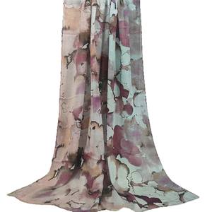 Hijab Pashmina Desain Custom Berkualitas Tinggi, Cetak, Panjang, untuk Musim Panas, Lembut, Bernapas, Bahan Modal untuk Wanita Muslim - Product Image 6