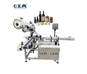 Machine d'étiquetage automatique CX-SXT pour le dessus et le dessous des bouteilles, des pots et des boîtes de snus - Product Image 1