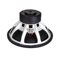 Subwoofer double voix 15 pouces à son puissant, 700W RMS, pour audio automobile, avec araignée à deux couches, panier en aluminium moulé sous pression de 3 pouces et cône en papier