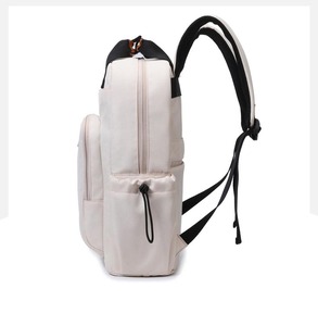 Mochila para Portátil de 16.1 Pulgadas, Impermeable, Ecológica, de Nailon Suave, con Correa de Hombro Arqueada, Cierre de Cremallera y Protección de Airbag - Product Image 3