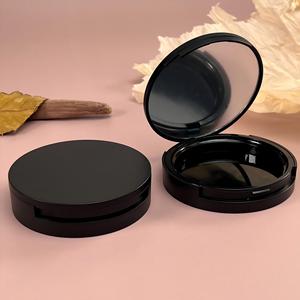 Astuccio Rotondo Doppio Strato Magnetico per Polveri, Contenitore Portatile per Campioni Cosmetici, Vasetto Vuoto per Ombretto e Fard con Specchio - Product Image 5