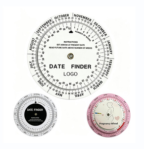 Tableau de calcul des femmes enceintes, imprimé en couleur, disque de cycle de grossesse - Product Image 5