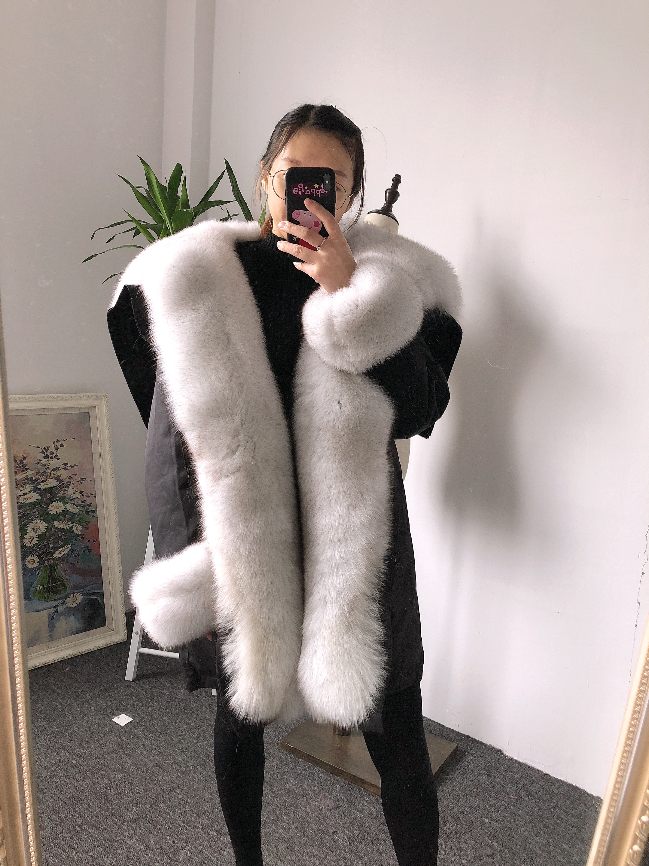 natural white fox