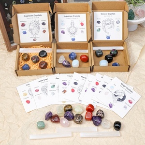 Offerta Speciale: Pietre di Cristallo Naturale per Artigianato e Guarigione, Cristalli Selenite per Fai-da-Te, Forme Geometriche dei Dodici Segni Zodiacali - Product Image 3