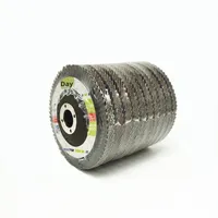 Lame à base de maille de papier abrasif en carbure de silicium, grains abrasifs de 100 à 300, tailles personnalisées, support durable, roue pour meuleuse d'angle
