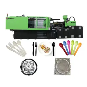 8s Cycle Time New Style High Speed Plastic Food Grade Disposable Forks Knife Spoon Cutlery Tableware Injection Molding Machine