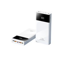 22.5W Power Bank 10000mAh Affichage LED Chargeur portable ultra-mince Logo personnalisé