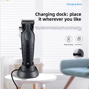 Tondeuse Électrique Sans Fil <span class=keywords><strong>Kemei</strong></span> <span class=keywords><strong>2296</strong></span> à Batterie Lithium 2500 mAh Réglable pour Hommes – Corps et Zones Intimes – Offre Spéciale - Product Image 3