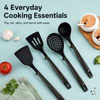 Ensemble d'accessoires de cuisine de luxe YMS Wholesale, 11 pièces, outils de cuisson en silicone PP de haute qualité avec poignée ergonomique, ustensiles de cuisine en stock