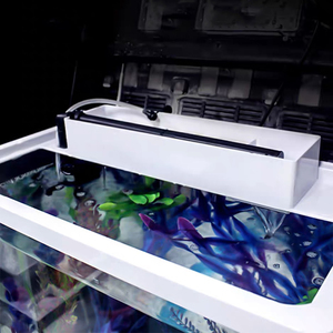 Acquario acquario in vetro Betta acquario acquario piccolo serbatoio di pesce medio più grande - Product Image 3