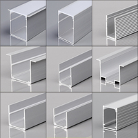 Profil en alliage d'aluminium LED personnalisé pour bande lumineuse en silicone, éclairage néon flexible, extrusion 6063, OEM/ODM disponible