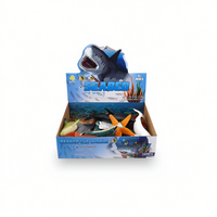MAZZEO GIOCATTOLI Seabed World Animales Marinos, Juego de 12 Piezas, Juguete Educativo para Niños de 3+ Años