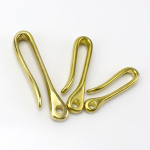 Deepeel AP155 50/60/70Mm Đồng Thau Rắn Hình Chữ U Tự Làm Móc Khóa Vòng Hành Lý Móc Chó Phụ Kiện Dây Đeo Thủ Công - Product Image 4