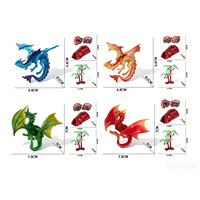 Nouveautés 2026 : Ensemble de figurines dragon œuf surprise, jouets capsule pour enfants, figurines d'animaux, œuf mystère, cadeau pour enfants