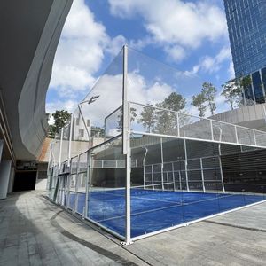 Grande réduction sur les terrains de padel panoramiques pour sports de plein air avec certification CE, terrains de padel aux couleurs personnalisées - Product Image 6