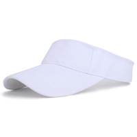Verano deportes al aire libre sombrero de béisbol color sólido logotipo personalizado sombreros para el Sol a prueba de sol sombrero de visera de ala ancha