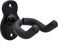 OEM Logo Wall Mount Guitar Stand Hanger Hook Hot Sale Steel + Sponge Guitar Hanger for Stringed Instruments Parts & Accessories