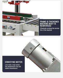 Machine d'emballage réglable pour cartons supérieurs et inférieurs, machines de conditionnement - Product Image 5