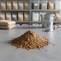 Poudre de Vermiculite Fine Résistante aux Hautes Températures Fabriquée en Chine Marque OEM pour la Production de Plaques Réfractaires et d'Isolation