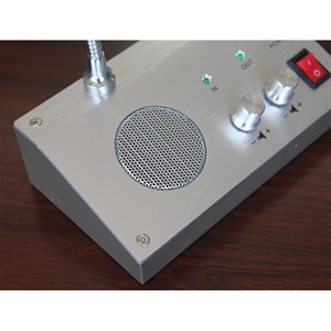 9908 Window Intercom Mini <b>Amplifier</b> <b>Speaker</b> Wired Two Way Communication 1.5km 3km Bank Counter Use - Product Image 1