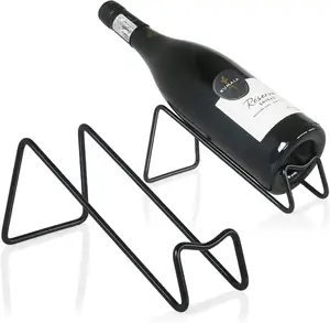 Metal Wine Display Rack Tabletop Wine Rack Holder Wine Bottle Holder