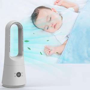 Vantilator Ventilador de pie sin aspas silencioso de aire natural de bajo ruido Ventilador de refrigeración eléctrico inteligente sin aspas - Product Image 2