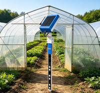 Capteur d'humidité du sol YaTunIOT, détecteur multi-profondeur d'EC, de température et d'humidité, alimenté par énergie solaire, 4G LoRa, Station de surveillance agricole Watchman-S03