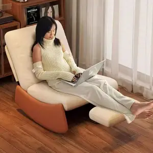 Yeni tasarım oturma odası mobilya Canape Salon tek Recliner kanepe konfor Relaxer salonu masaj yetişkinler sallanan sandalye