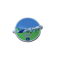 CADEAU HEUREUX Logo personnalisé fer sur lettre transfert de chaleur vêtements 2d 3d patchs Logo en relief Silicone Pvc caoutchouc Patch pour sacs