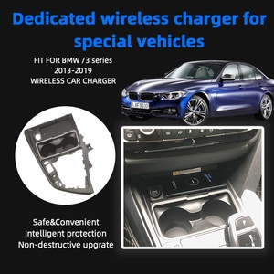Caricatore Wireless Qi ad Alta Efficienza per <span class=keywords><strong>BMW</strong></span> Serie 3 F30 F31 F35, Accessorio per Ricarica Rapida del Telefono in Auto - Product Image 5