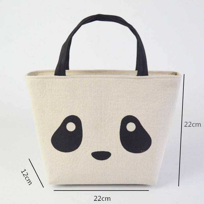 กระเป๋าเบนโตะลายแพนด้า
