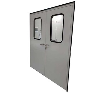 Extérieur <span class=keywords><strong>intérieur</strong></span> industriel <span class=keywords><strong>de</strong></span> conception d'oscillation <span class=keywords><strong>de</strong></span> porte d'acier inoxydable 304 pour l'usage d'atelier d'hôpital - Product Image 6