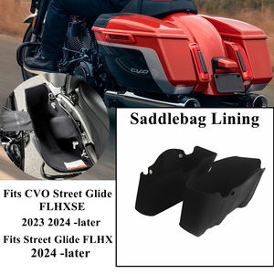 Forro de Fieltro Moldeado para Alforjas de Motocicleta <span class=keywords><strong>Harley</strong></span> Street Glide FLHX I Road Glide FLTRX CVO FLTRXSE FLTRXSTSE 2023 2024 - Product Image 2