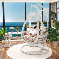 Fabricant de panier suspendu personnalisé pour l'extérieur panier suspendu en rotin unique pour les vacances et les loisirs avec balançoire pour balcon et maison