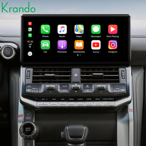 Krando pour Toyota Land Cruiser LC300 2022 - 2024, autoradio Android 13.0 de 12,3 pouces, navigation GPS, CarPlay sans fil, DSP, <span class=keywords><strong>YouTube</strong></span> - Product Image 4