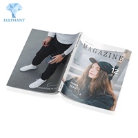 Impression personnalisée couverture souple couleur adulte salle de sport Table basse cuisine cuisine Design de mode Magazine livre de coloriage