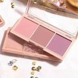 Fard à joues en coussin d'air végétalien imperméable en gros OEM, logo personnalisé, éclaircissant naturel, longue durée, sans cruauté, trois couleurs - Product Image 2