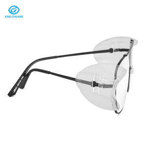 Venta caliente Anteojos Escudos DE SEGURIDAD <span class=keywords><strong>Gafas</strong></span> de sol flexibles Protector lateral para minimizar las lesiones - Product Image 3