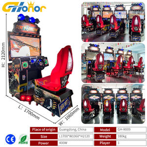 Máquina de Juego de Conducción de Autos Operada con Monedas, Simulador de Máquina de Juegos de Arcade, Juego de Carreras Dirty Driving - Product Image 5