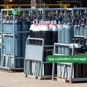 Lpg और गैस सिलेंडरों के लिए कैप्शिटाइज गैस सिलेंडर सुरक्षा भंडारण पिंजरे - Product Image 5