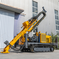 Foreuse sur chenilles Offre Spéciale 800M pour l'exploration minière entièrement hydraulique avec accessoires de pompe NQ BQ 380V