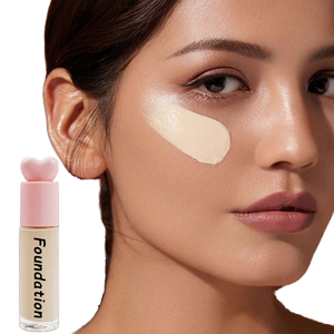 Base <span class=keywords><strong>de</strong></span> Maquillaje Facial <span class=keywords><strong>de</strong></span> Alta Calidad, Cobertura Total, Resistente al Agua, Color Crema Oscuro, Personalizable con Marca Privada, en Oferta - Product Image 2