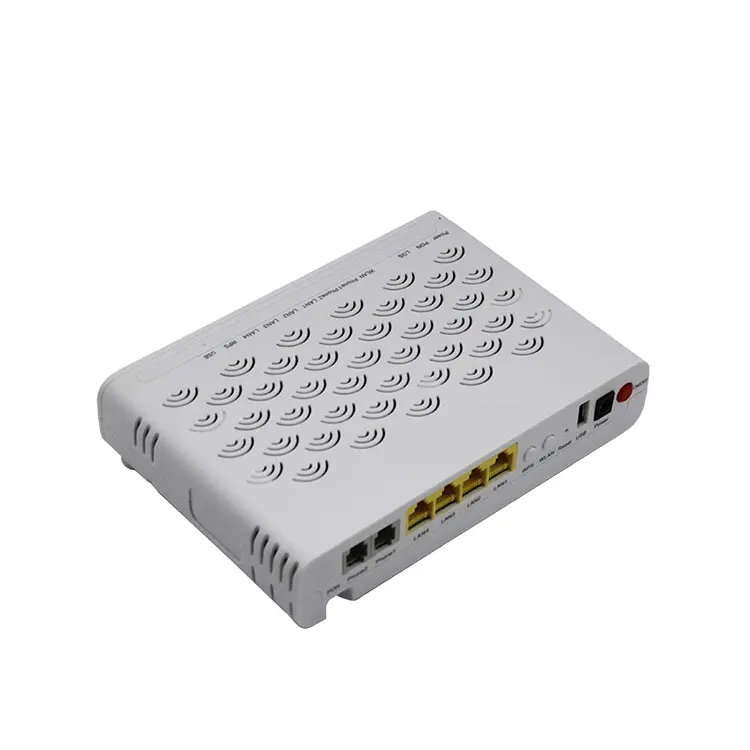 Заводская цена F460 V6 V6.0 F660 V5.2 V5 V5.0 EPON GPON ONT ONU маршрутизатор FTTH с 1GE + 3FE + 1 кастрюли + Wi-Fi + 1USB 4 порта