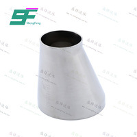 Shengfeng Sanitair DIN11852 Serie 2 Zuivel Fittingen Sanitaire Lassen Eccentric Reducer