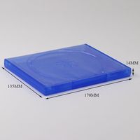 Boîte de rangement pour disques de jeu PS5, CD, DVD, cartouches, boîte de rangement pour PlayStation 5, boîte en plastique