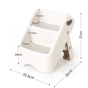 Children <b>Step</b> <b>Stool</b> White 2-4 Years Toilet Training Bath Safety Non Slip - Product Image 3