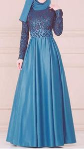 Vêtements islamiques pour femmes, robe maxi longue de Dubaï, caftan marocain, jilbab, abaya islamique, robe turque arabe, robes - Product Image 4
