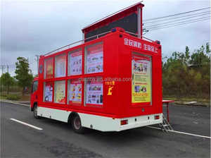 Japón Isuzu P4 P6 LED Mobile Stage Billboard Publicidad Camión Led Video Pantalla Camión Led Billboard Trailer - Product Image 4