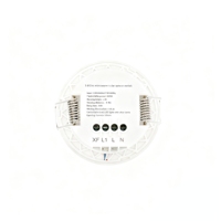 Capteur de présence humaine Geagood GD-WB11, interrupteur à micro-ondes intégré 24 GHz, détecteur de respiration, 110/220 V, 3-4 m, IP22, personnalisable
